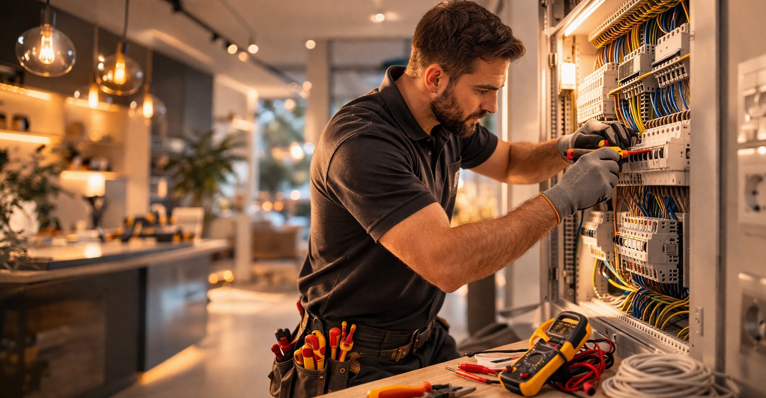 Elektro Geo-Domains fuer Elektriker und Elektroinstallationsbetriebe Lemgo